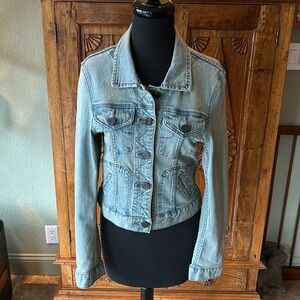 Sundance Catalog Jean Jacket Acid Wash - Size XS